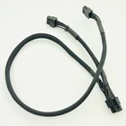 PCI Express GPU 8pin к Dual 8(6 + 2)Pin Силовой кабель видеокарта 8pin 1 к 2 сетевой шнур для Corsair RM650X RM750X RM850X RM1000X