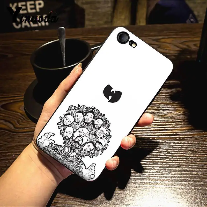 7 Yinuoda Wu-Tang Wu Tang Clan ультратонкий мультяшный чехол для телефона для iPhone 7 6 X Чехол 6S 6plus 7 7plus 8 8Plus X 5 5S XS XR XSMAX - Цвет: 7