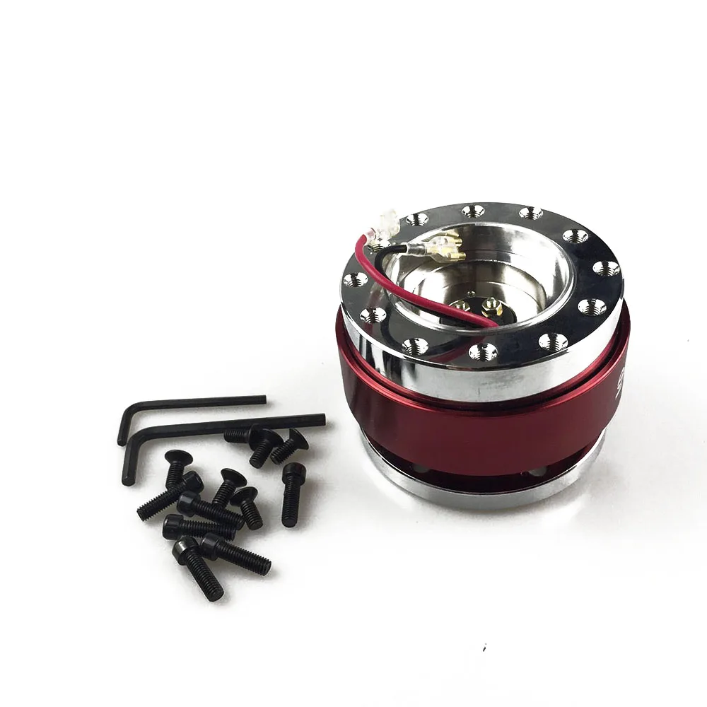 Универсальное алюминиевое рулевое колесо быстросъемный адаптер ступицы