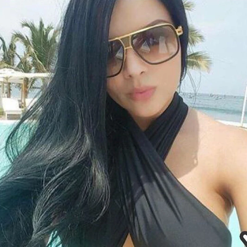 Модные Классические роскошные брендовые дизайнерские солнцезащитные очки в