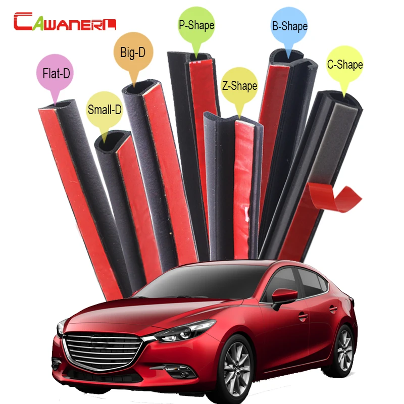 Резиновая уплотнительная лента Cawanerl комплект уплотнительных лент для дверного