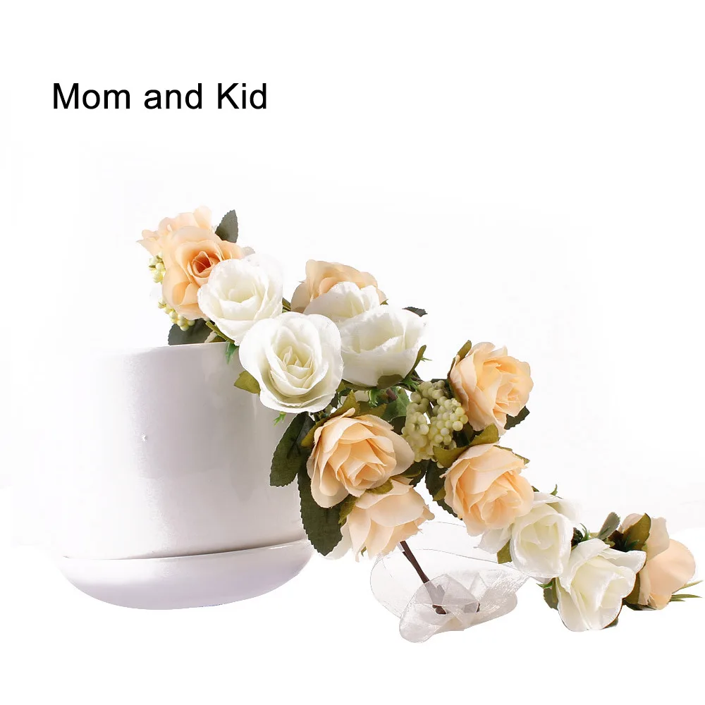 Ободок для волос Мама и я ободок с цветами аксессуар 2020|newborn headband|flower headbandhair band