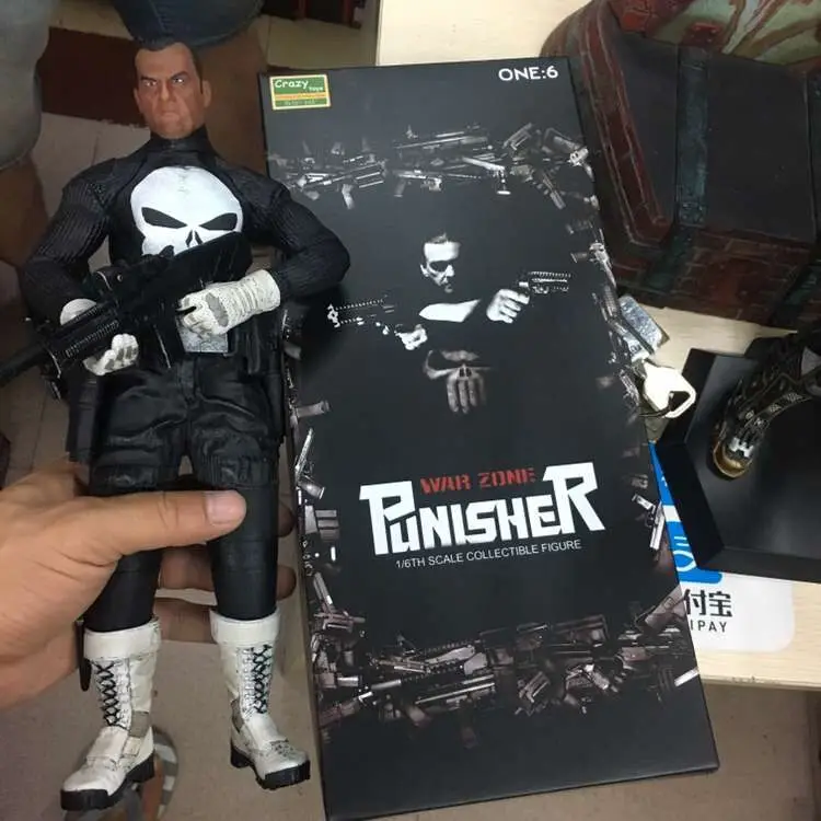 Сумасшедшие игрушки Каратель ПВХ модель ручной фигурки | Фигурки