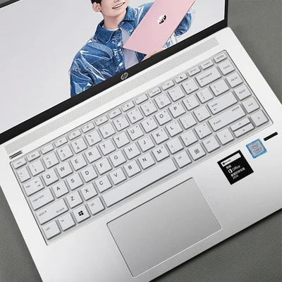 White Для hp Probook 440 G5 66 245 246 G6 840 820 G3 450 G4 EliteBook 1040 G3 14 дюймов Чехол для клавиатуры ноутбука протектор Кожаный силикон - Цвет: White