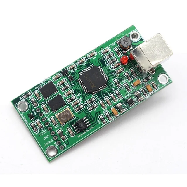Обновление SITIME Кристалл XMOS XU208 USB 384K 32B модуль ies SPDIF выход поддержка DSD для ES9018 9028 9038PRO ЦАП