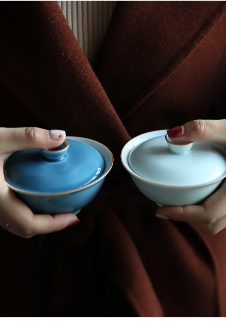 1 шт. WIZAMONY китайский чайный набор кунг-фу gaiwan Чайник чашки ярмарка кружка Чайные Наборы P керамика fot подарок пуэр посуда для напитков