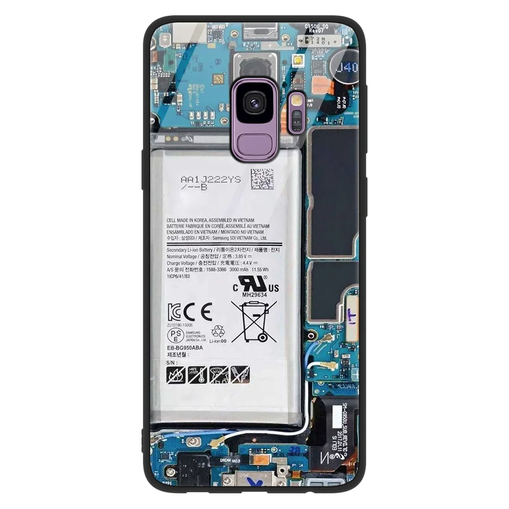 shoujilm Ночной вид закаленное Стекло мягкие для Samsung Galaxy S8 S9 S10 плюс A50 S10E M10 M20 A70 A30 A20 A40 A8 A9 A7 Note 8 9 J4 чехол - Цвет: shoujilm