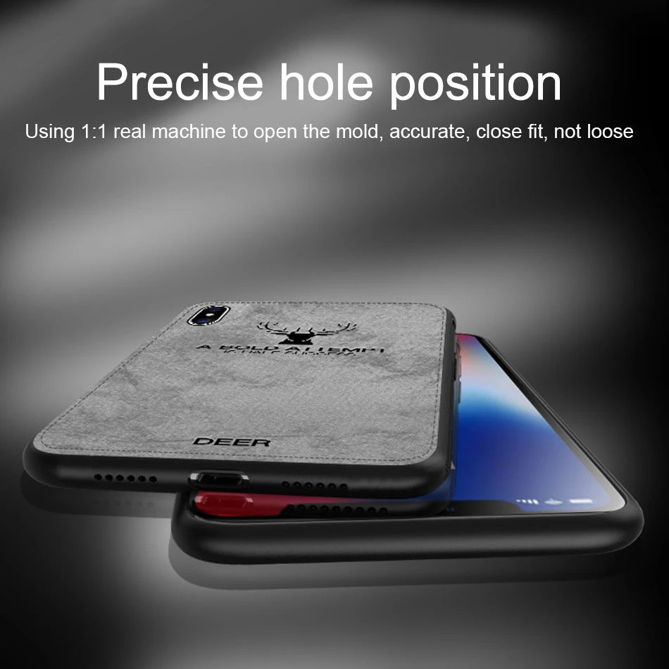 Силиконовая ткань летучая мышь ткань Чехлы с оленями для iphone 11 Pro max XR X XS чехол для телефона для iphone 7 8 plus кожа ТПУ задняя крышка coque