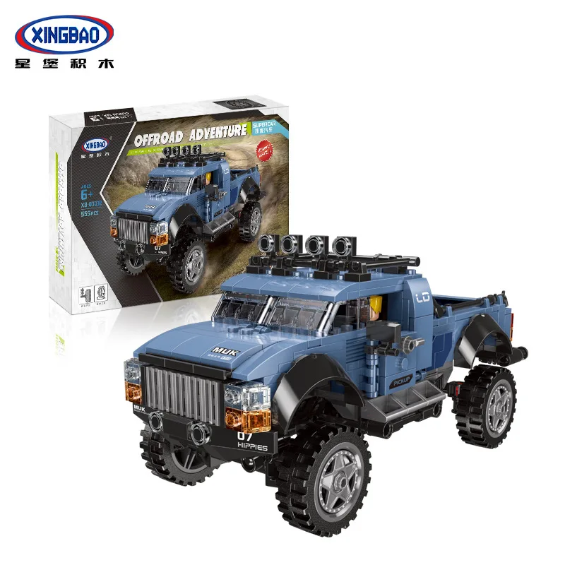 XINGBAO 03032 сборочные автомобильные игрушки набор строительных блоков Детские