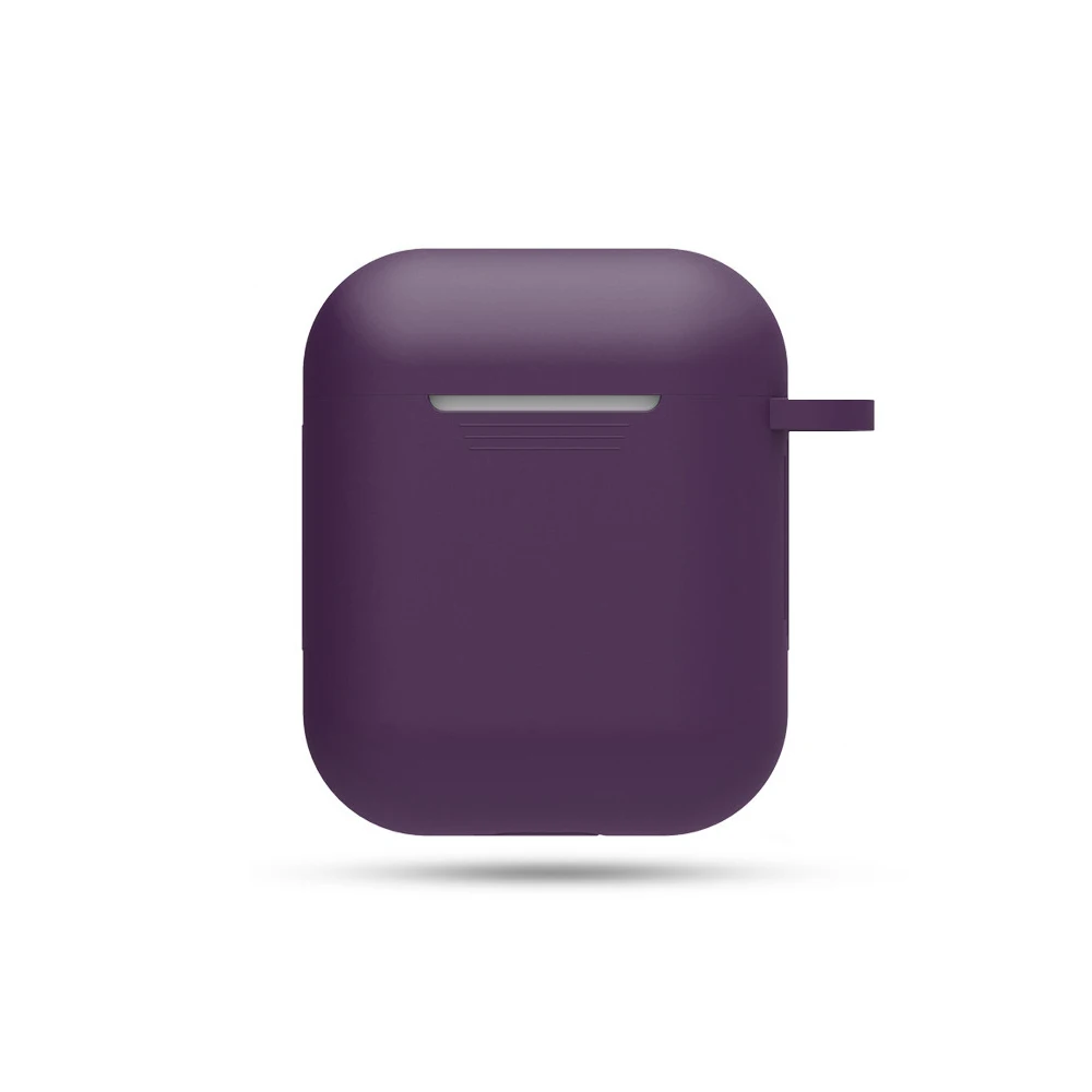 Charm purple Чехол для наушников Apple AirPods чехол для настоящих беспроводных Bluetooth наушников Air Pods чехол Защитный AirPod аксессуары - Цвет: Charm purple