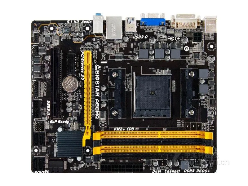 Новая оригинальная материнская плата для Biostar A88MQ Socket FM2/FM2 + DDR3 32 Гб USB2.0 USB3.0 VGA DVI A88
