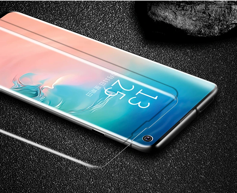 УФ жидкое стекло для samsung Galaxy Note 10 Pro S10 Plus S10 5G Полное покрытие протектор экрана Note 9 S9 S8 закаленное защитное стекло