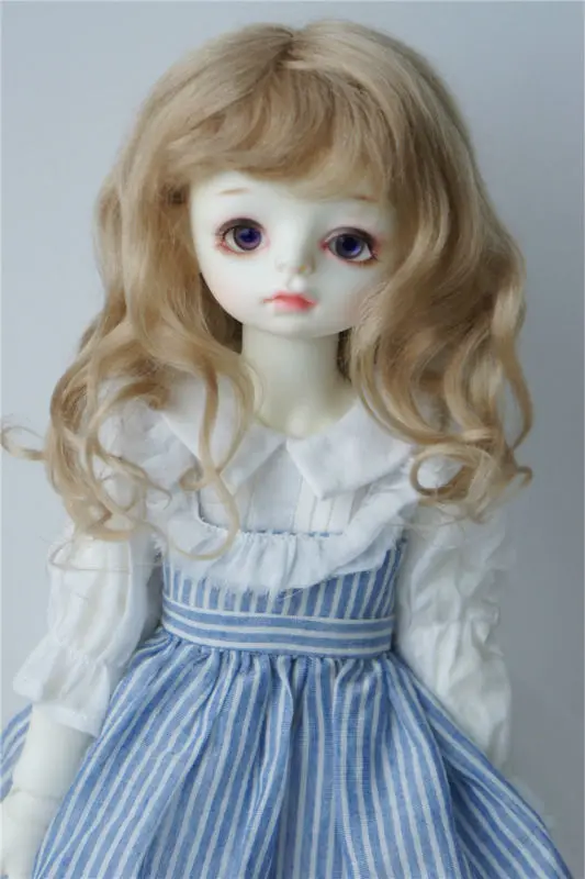 D2031L 1/3 23 25 см мохер BJD куклы парики 9 10 дюймов длинные европейские принцесса с
