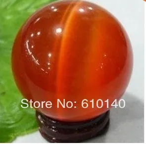 Корабль превосходный кошачий глаз Хрустальный шар Сфера 80 мм + подставка | Дом и