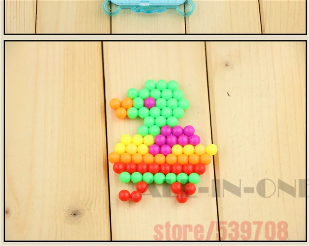 Горячая вода beadbond детские развивающие игрушки DIY волшебный бисер головоломка упакована волшебная вода beados ведро Упакованные наборы