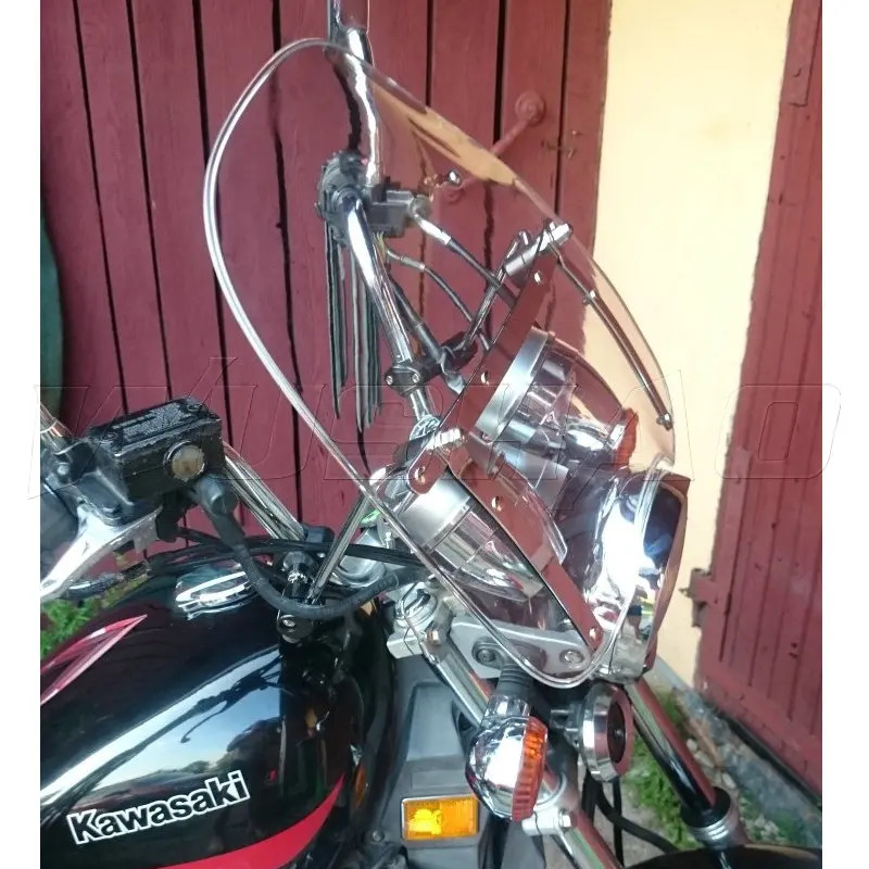 Лобовое стекло мотоцикла для Yamaha V Star 650 950 Virago 1000 1100 Vmax 1700 с рулем 7/" и 1"