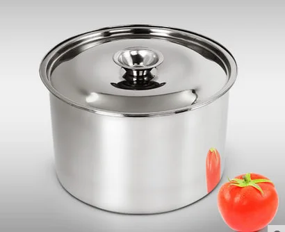 16cm with lid Уплотненный соусник из нержавеющей стали с ароматом тушеного соуса с крышкой, банка для молока, чая, крема - Цвет: 16cm with lid