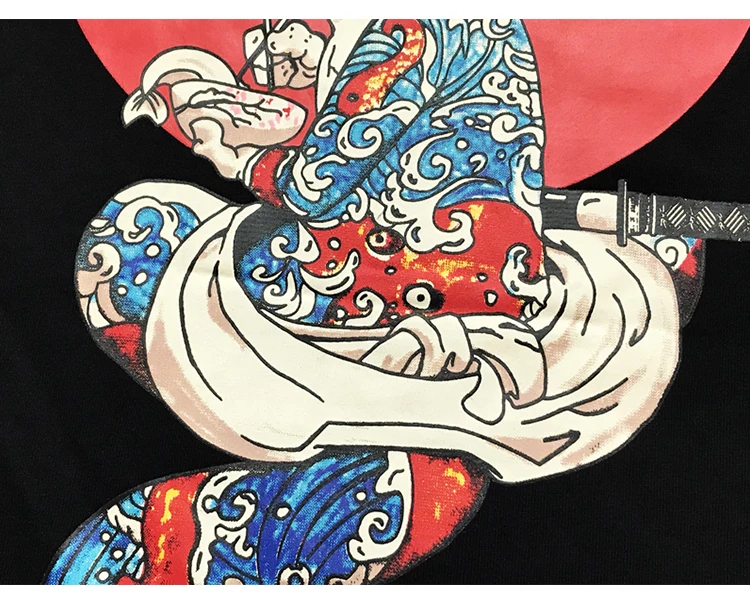 Aolamegs, Мужская футболка, японская футболка с рисунком Ukiyo-e, повседневные футболки с круглым вырезом, Harajuku, уличные футболки, летняя уличная одежда
