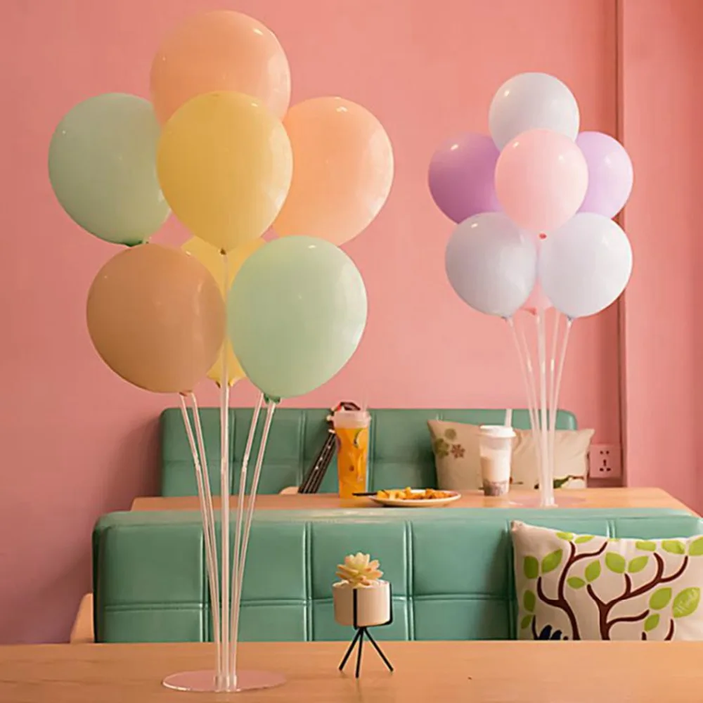 

Taoup Column Plastic Balloons Stand Decor Birthday Party Favors Wedding Ballons Accessories Sticik Balloon Party Stand Display