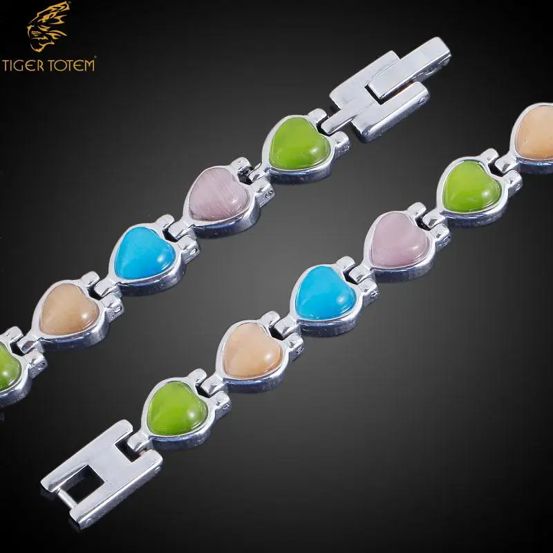 Мужские и женские браслеты модные ювелирные изделия здоровье набор Magn сердце