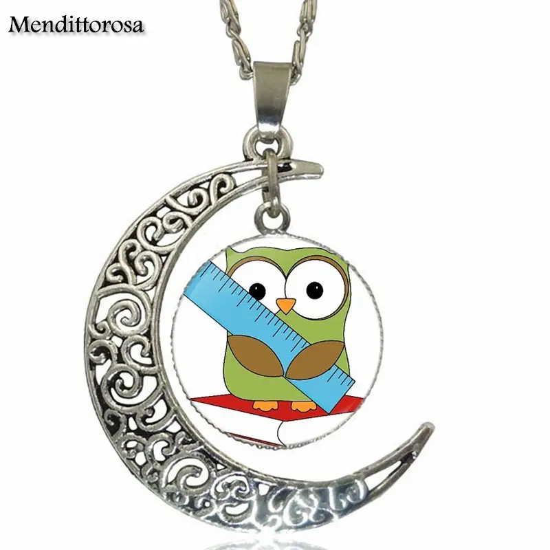 EJ глазурованная милая сова Модные Винтажные ожерелья и подвески ожерелье с