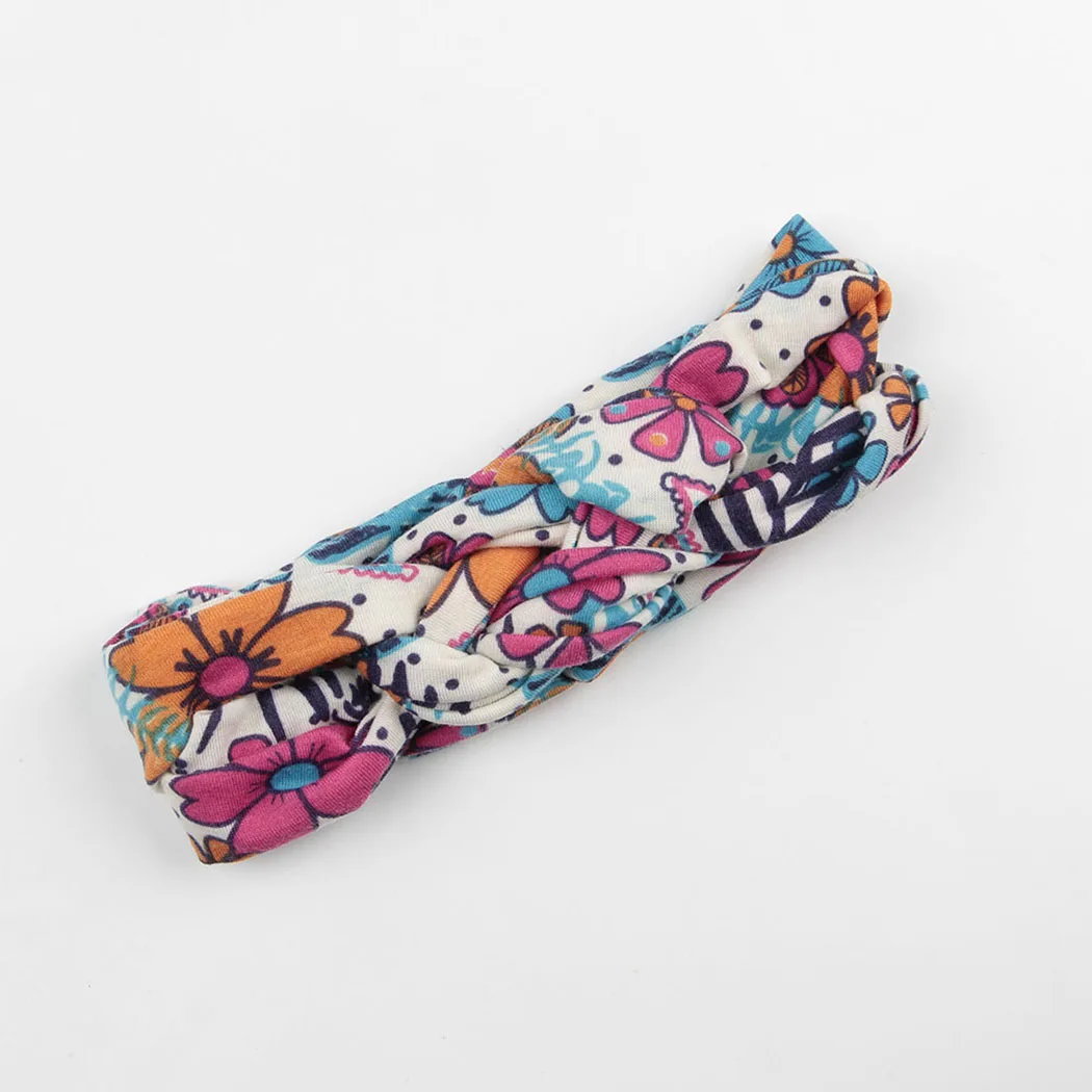 6PCS Baby'S Hairband Braid Bohemian Colorful Baby Headband Infant Headwrap For Toddler Girl | Детская одежда и обувь