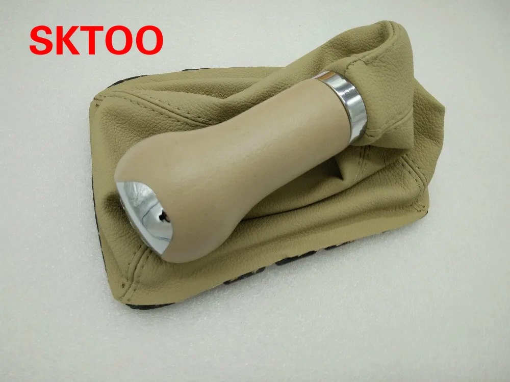 

SKTOO For Chery A5 shift gear handball gear lever dust cover Gear Shift Knob Gear Shift Collars