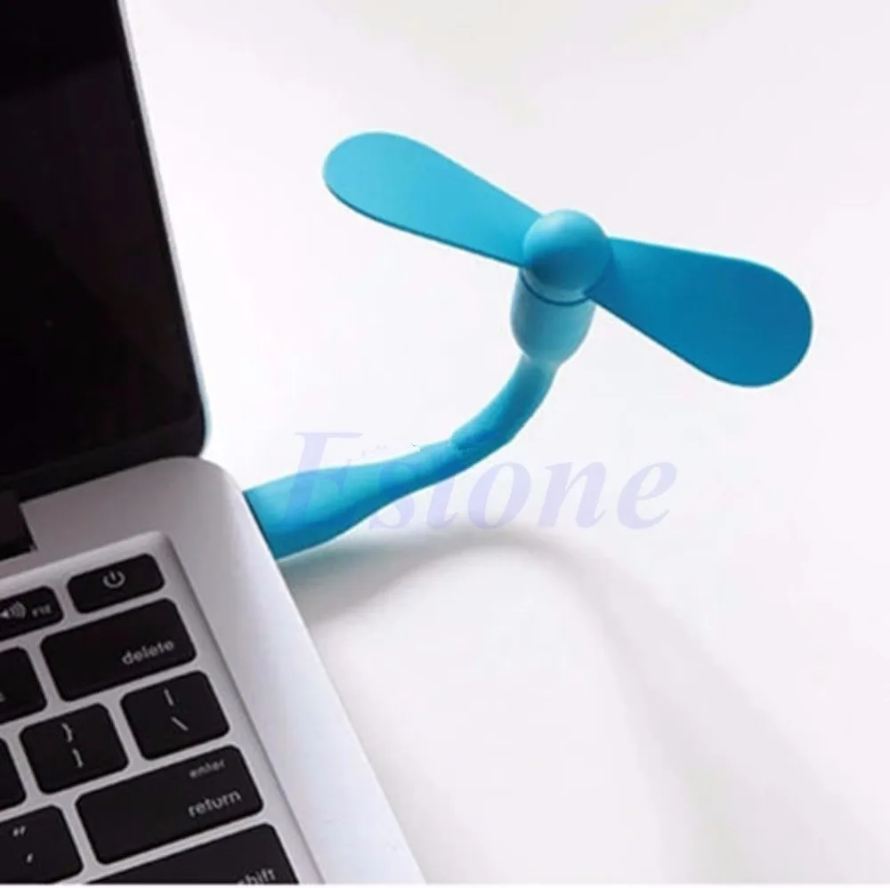 Новый портативный гибкий USB мини охлаждающий вентилятор кулер для ноутбука