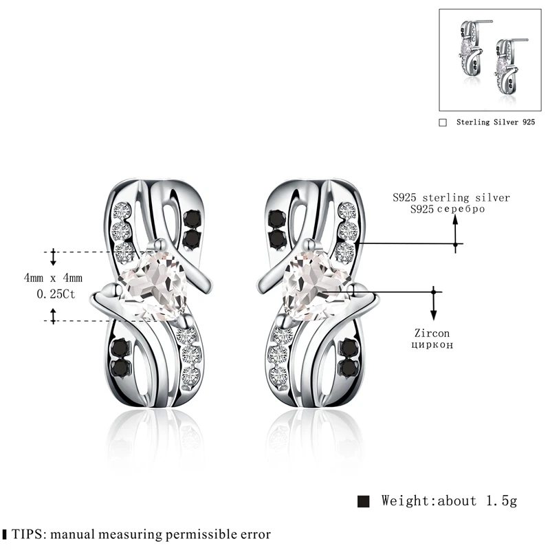 Женские серьги гвоздики из серебра 1 5 пробы 925 г|stud earrings|earrings forearrings for women |