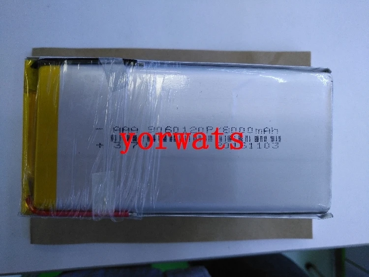 

New Hot A Rechargeable Li-ion Cell 3.7V polymer lithium battery 9060120 6000mAh large capacity battery charging direct sale