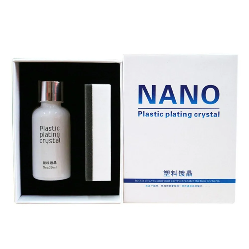 

New Car Plastic Nano Plating Agent Auto Renovative Agent for Car Repair Waterproof Renewing Polishing Crystal Car Protection