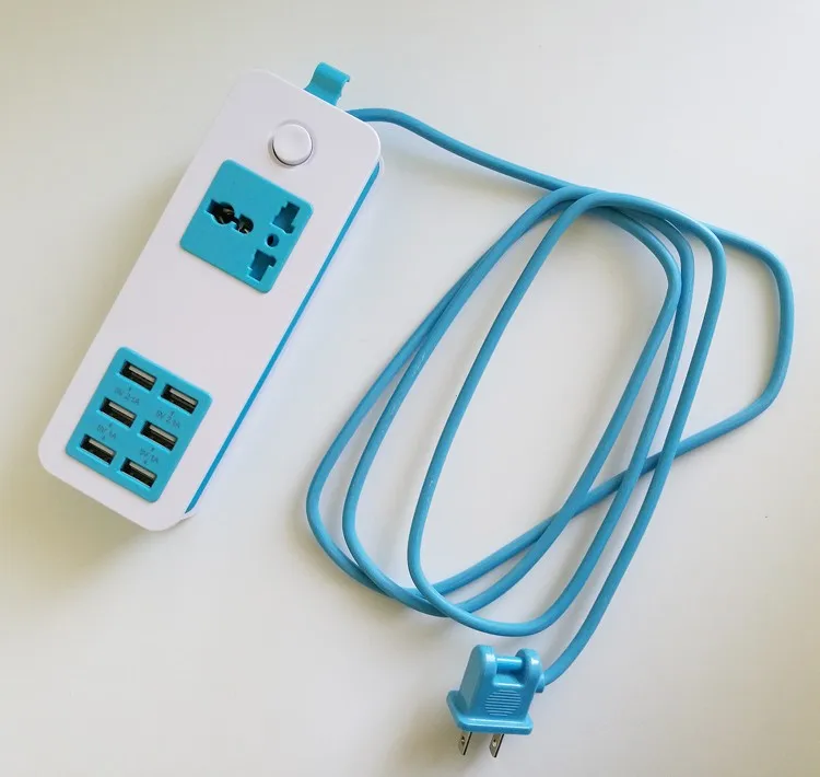 6 Way Multi USB хаб мобильного телефона Зарядное устройство 5 В 6A eu/us/uk/au стены AC зарядка