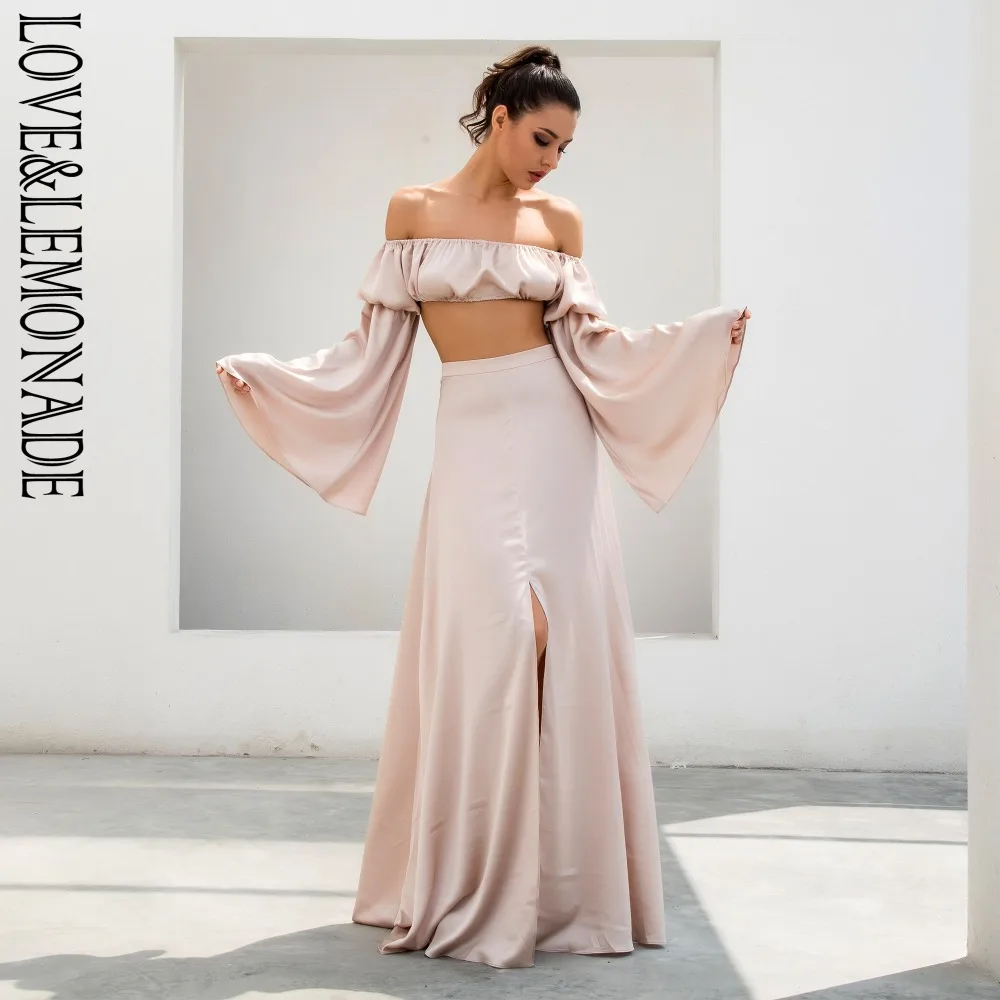 Love& Lemonade короткий топ абрикосового цвета на груди LM1302T