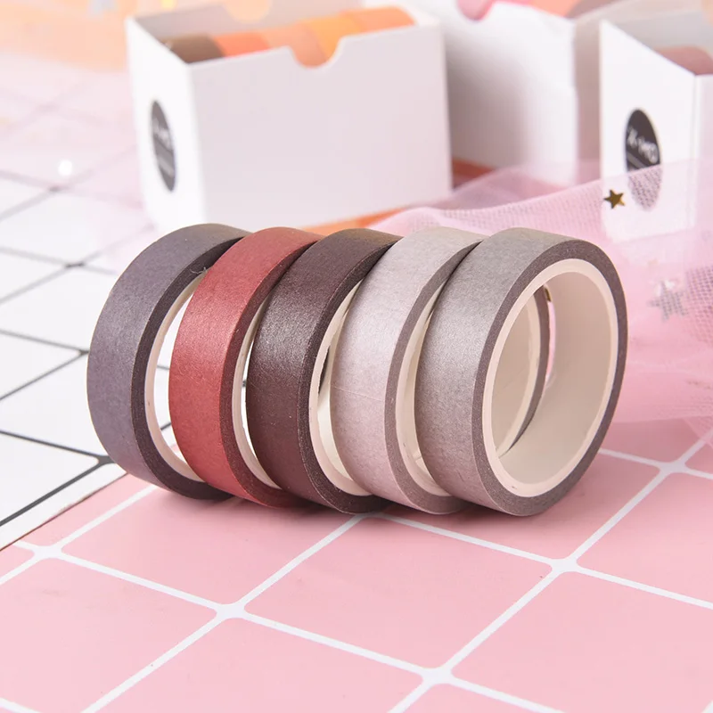 4 рулона/набор бумажная лента для скрапбукинга | Обустройство дома