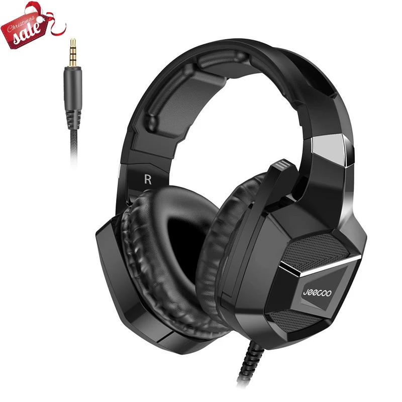 Игровая стереогарнитура Jeecoo J20 Surround 3 5 мм с микрофоном компьютерные наушники для