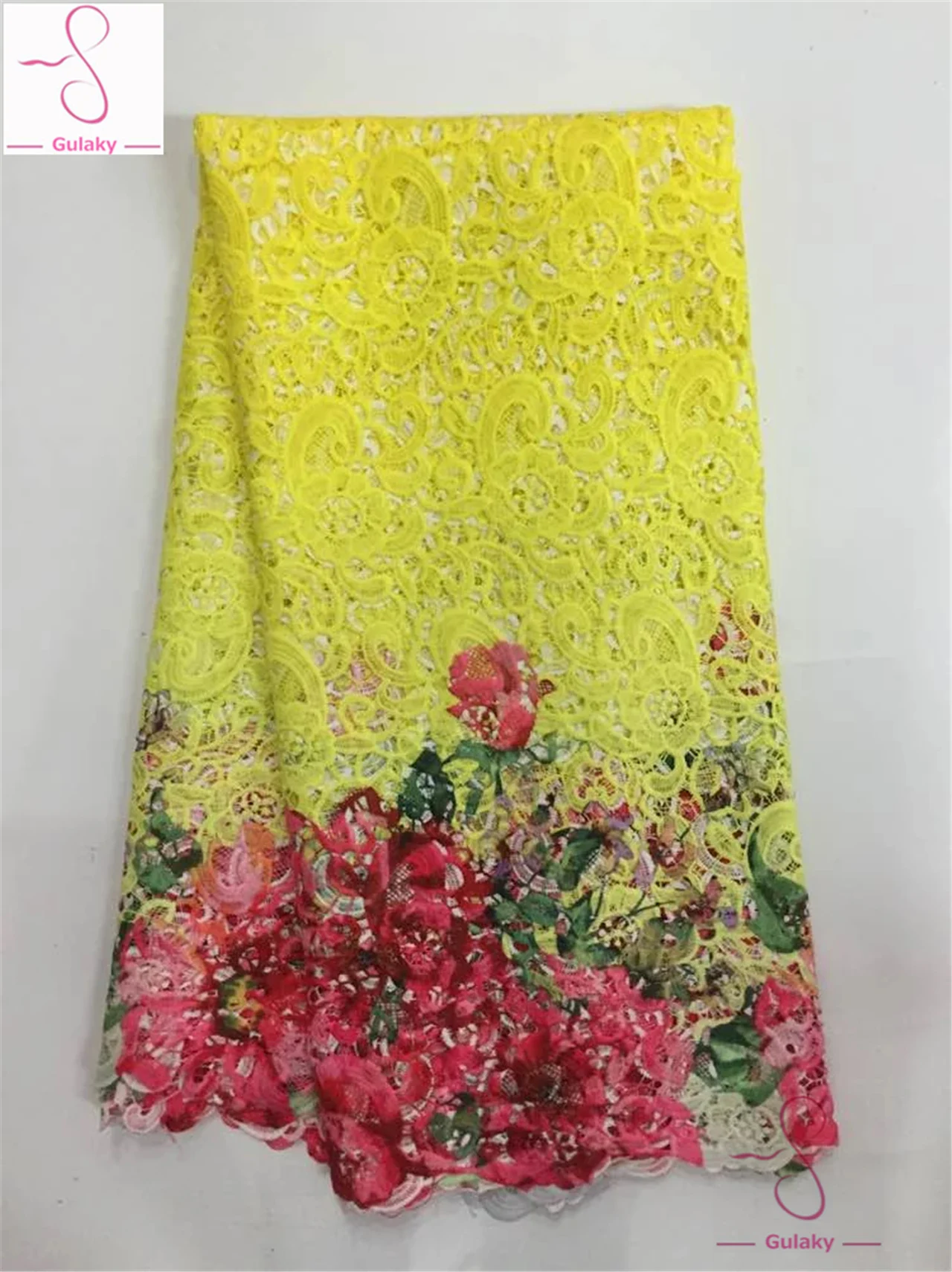 Африканский кружевной ткани 2018 вышитые в нигерийском стиле шнуровка ткань