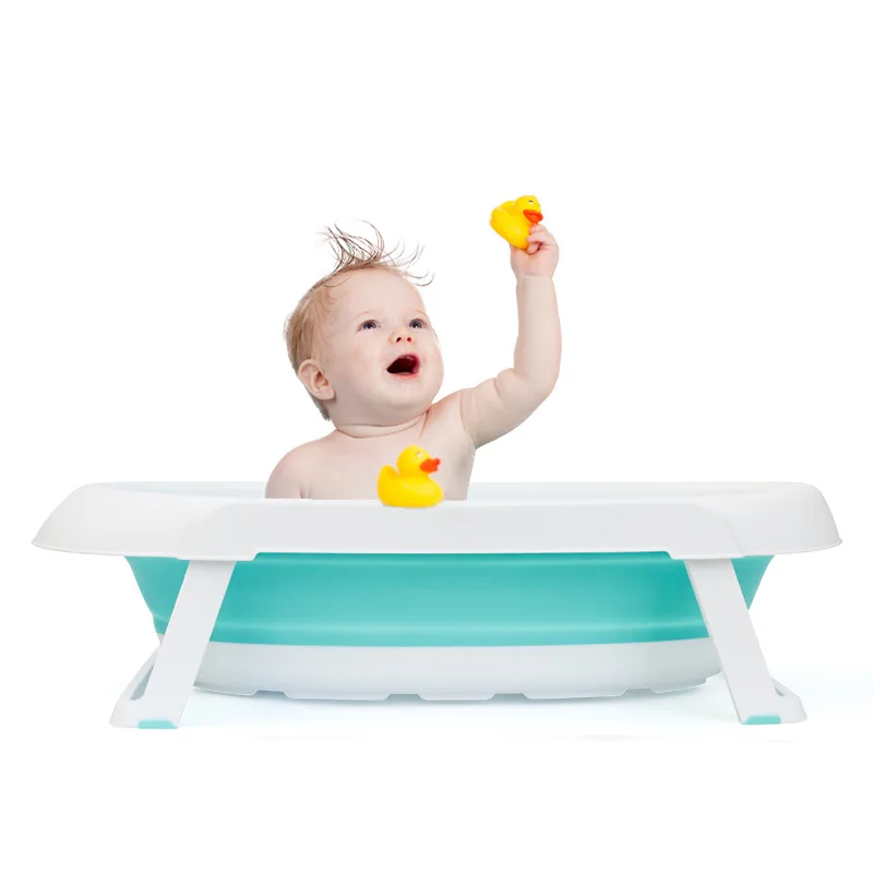 Детская складная ванна для купания портативная пластиковая Ванна новорожденных