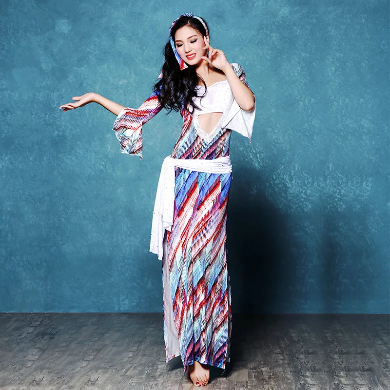 Танец живота Восточный живот Балади индийский Египетский танцевальные костюмы