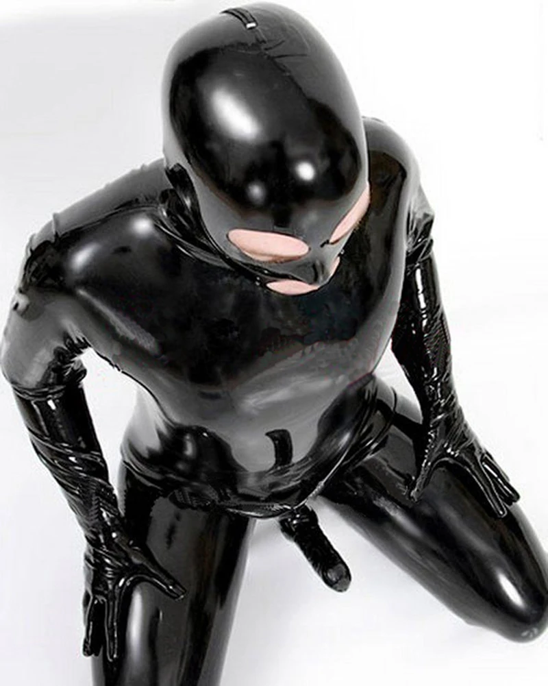 Боди с накидкой на пенис для взрослых резиновый сексуальный Фетиш латексный