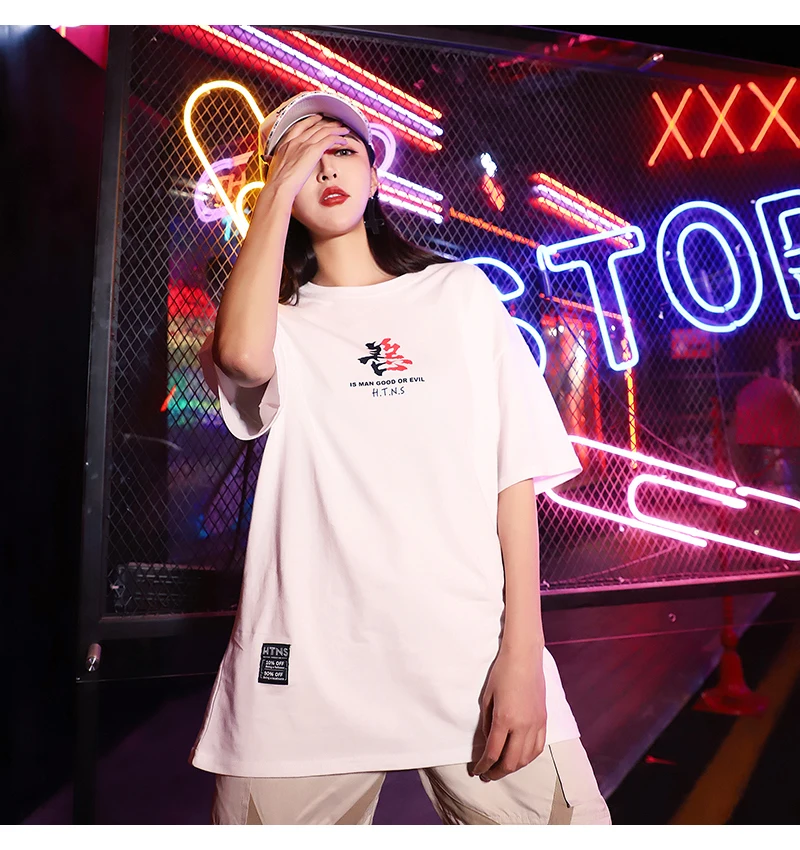 Aolamegs футболка для мужчин японский Harajuku печатных мужчин's футболки хлопок Мода хип хоп High Street Футболки Уличная