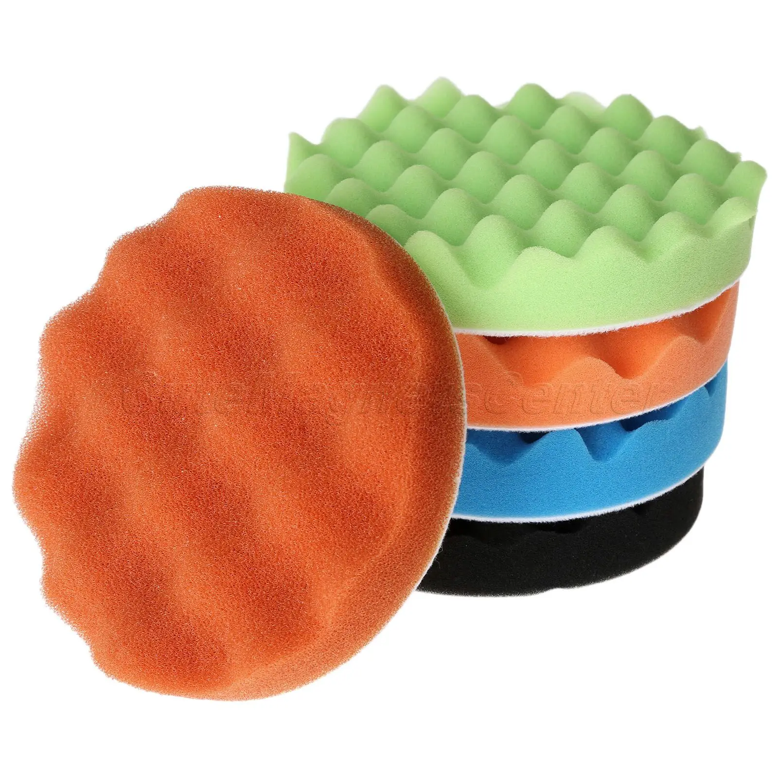 Губка вафельная 6/7 дюймов 150170 мм|pad kit|kit for car polisherbuffing pad kit |