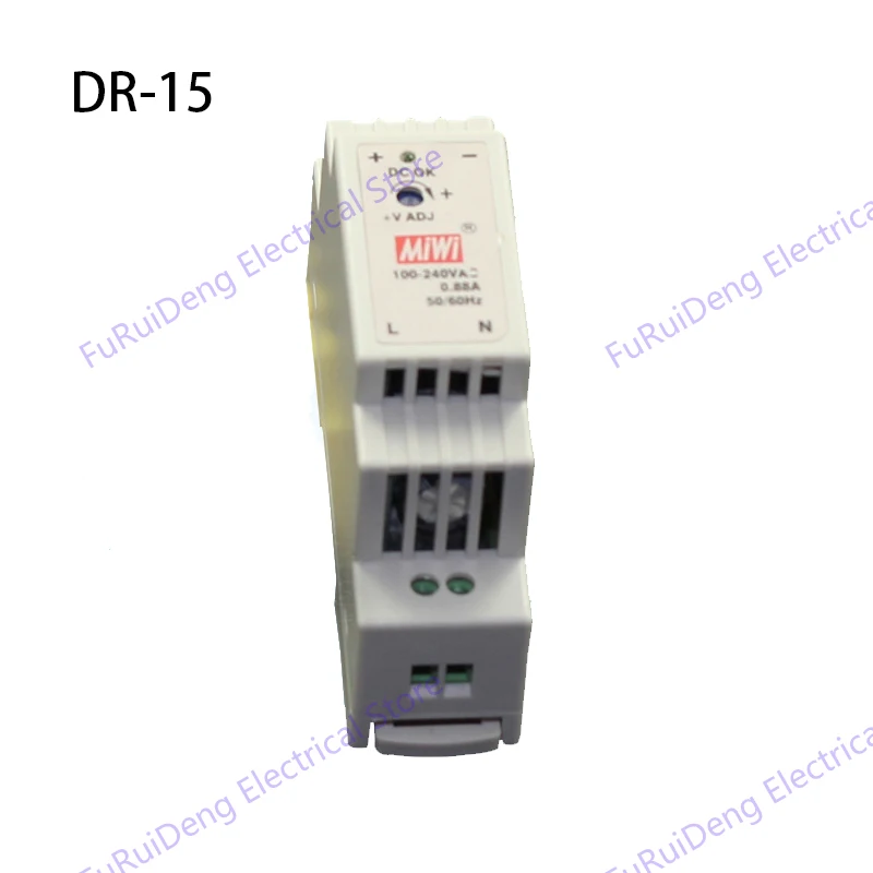 Выход DC5V, 12 V, 15 V, 24V DR блок питания AC DC din-рейка импульсный источник питания 15W 30W 45W 60W100W din-рейка SMPS