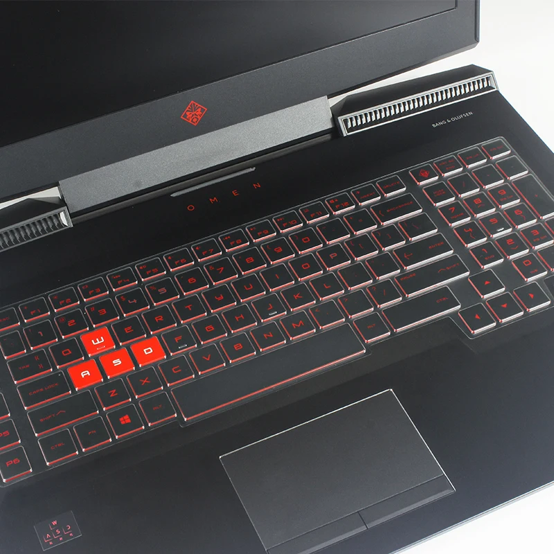 17 дюймов тонкий водонепроницаемый ТПУ Gameing защита для клавиатуры ноутбука чехол для hp 17,3 ''Omen 17-an013tx 17-an014tx Plus GTX1060 RX580