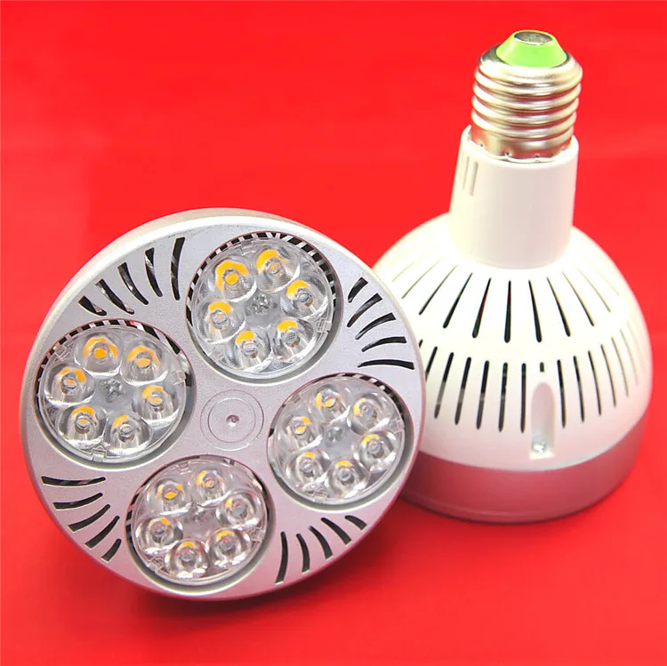 Free shipping PAR30 45W LED bulb Light E27 Warm white cool white AC220V/110V LED bulb lamp 2pcs/lot Free shipping