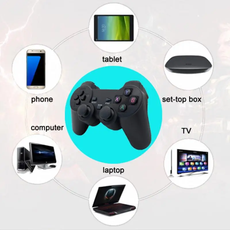 Cewaal хит 2,4G беспроводной геймпад пк для PS3 tv Box джойстик 2,4G джойстик игровой контроллер пульт дистанционного управления для Xiaomi Android беспилотный самолет