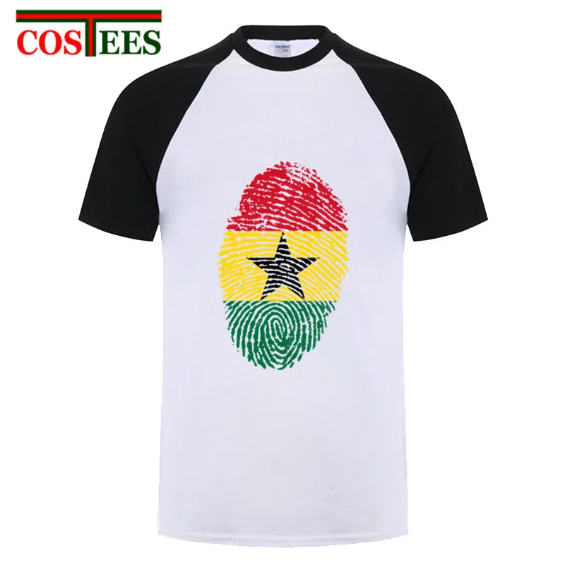 Humor Ghana Flag/футболка с отпечатком пальца мужская повседневная патриотическая