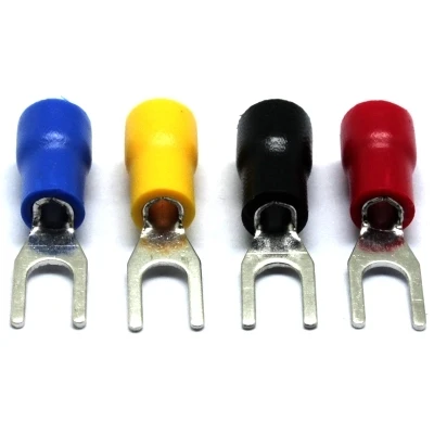 

Cold pressure terminal sv1.25-3.2 forked u-type Y spreader spring connector 0.5 thick