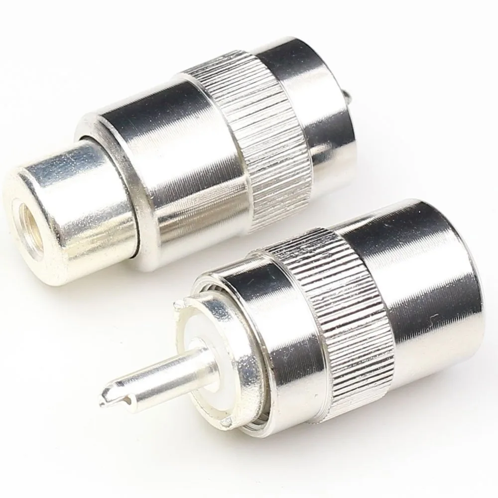10 шт. UHF мужской PL259 RF разъем под пайку RG142 RG223 LMR195 SYV50-3 RG58