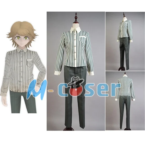 

2015 мужской костюм Zettai Zetsubo Shojo: Danganronpa другой эпизод Taichi Fujisaki повседневная одежда рубашка Косплей Костюм