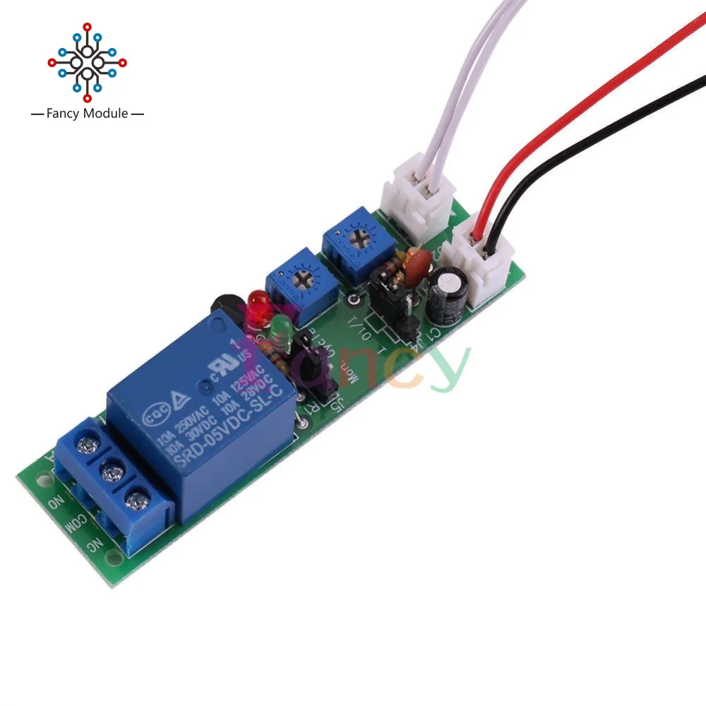 Module de commutation à boucle marche-arrêt  Double réglable  0 ~ 120 Minutes  WS16 DC 12V